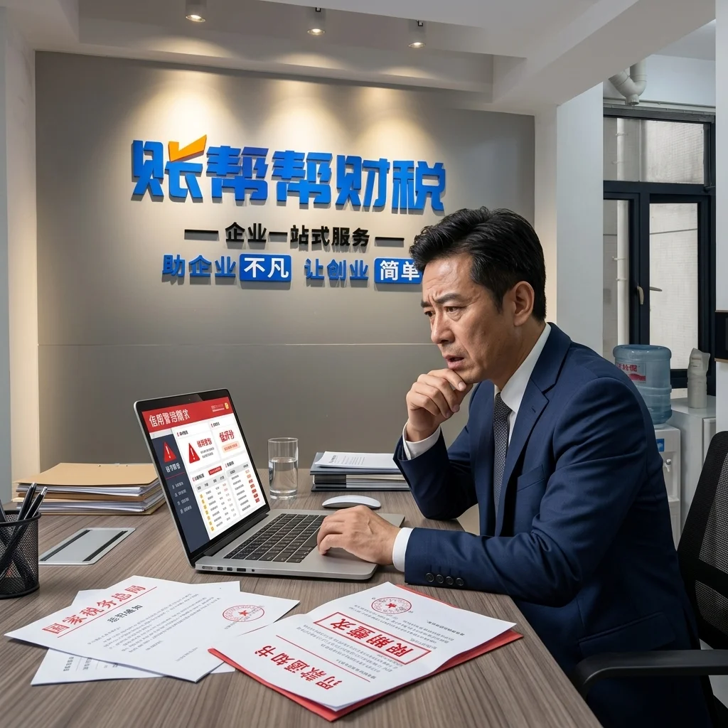 惠州企业不注销信用风险警示