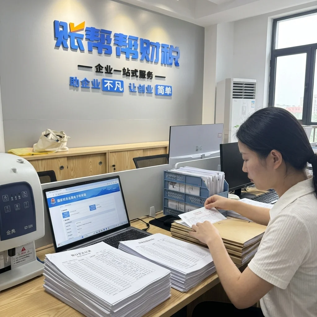 账帮帮财税专业会计整理重建财务档案