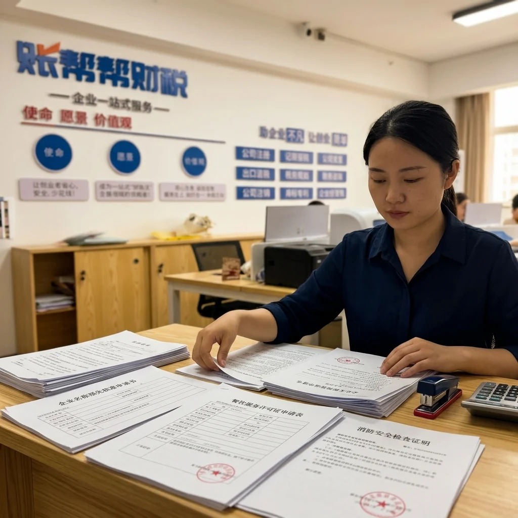 惠州账帮帮财税员工整理餐饮开店所需全套证件材料