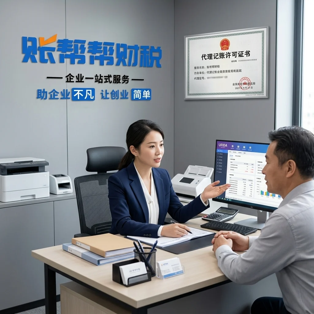 惠州代理记账公司专业顾问为客户提供服务咨询