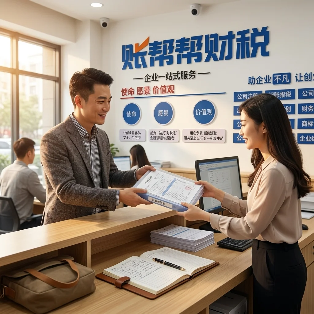 惠州代理记账服务票据交接流程