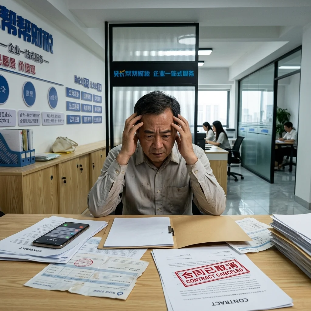 代账公司跑路后企业主紧急处理