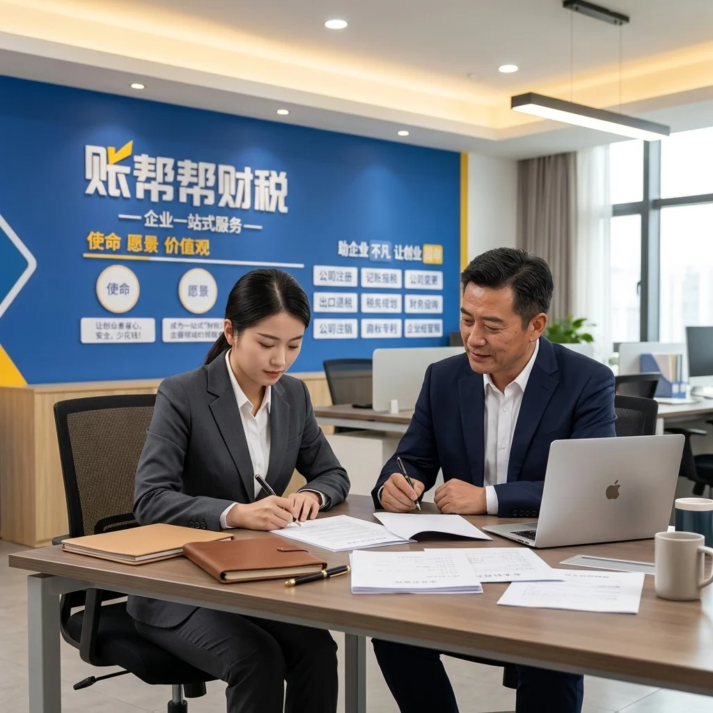 惠州代理记账公司签约合作场景