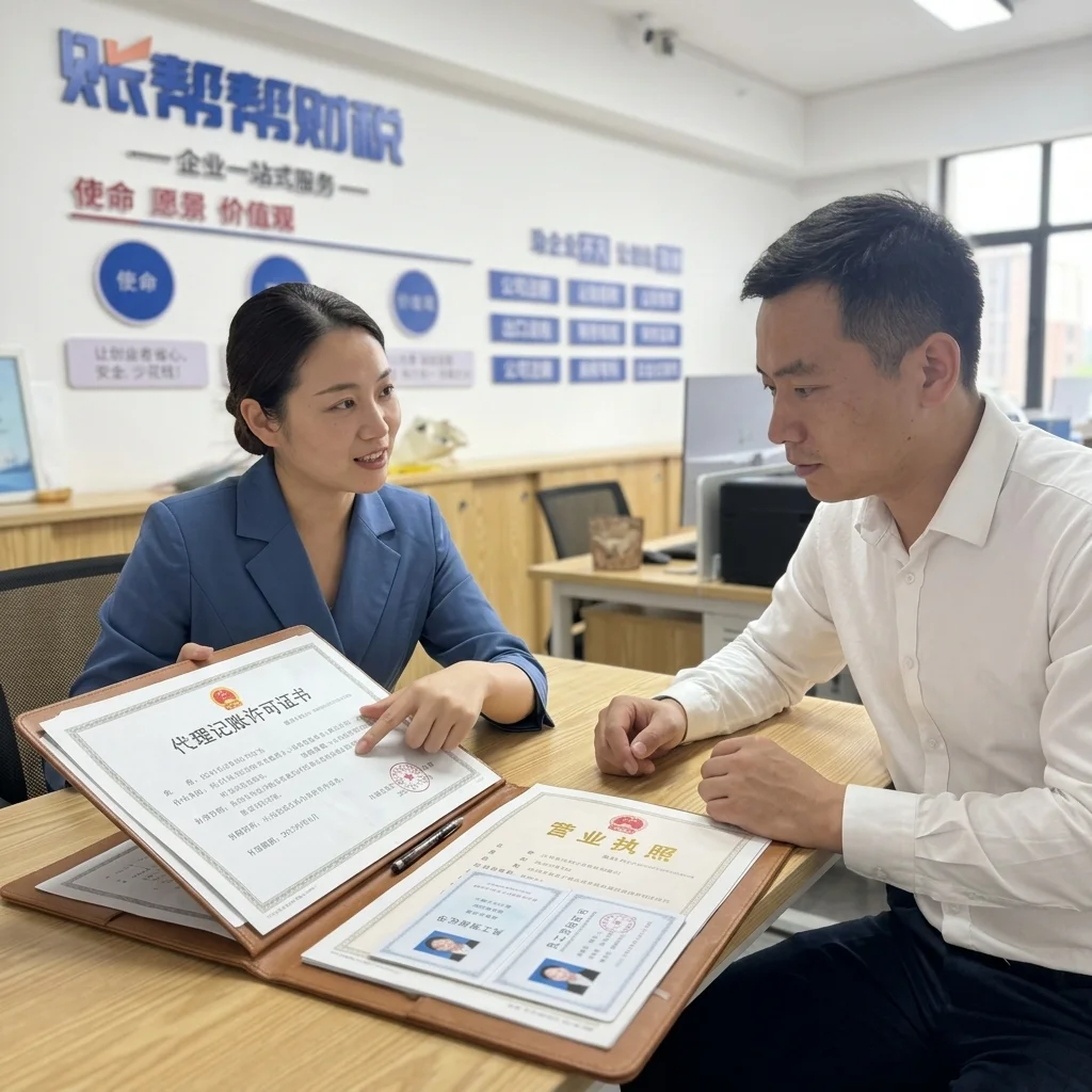 惠州代账资质标准审查场景