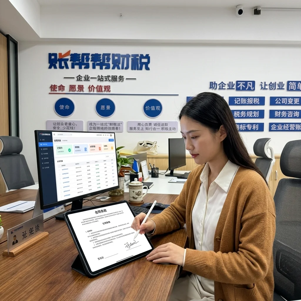 惠州电子合同签署操作场景