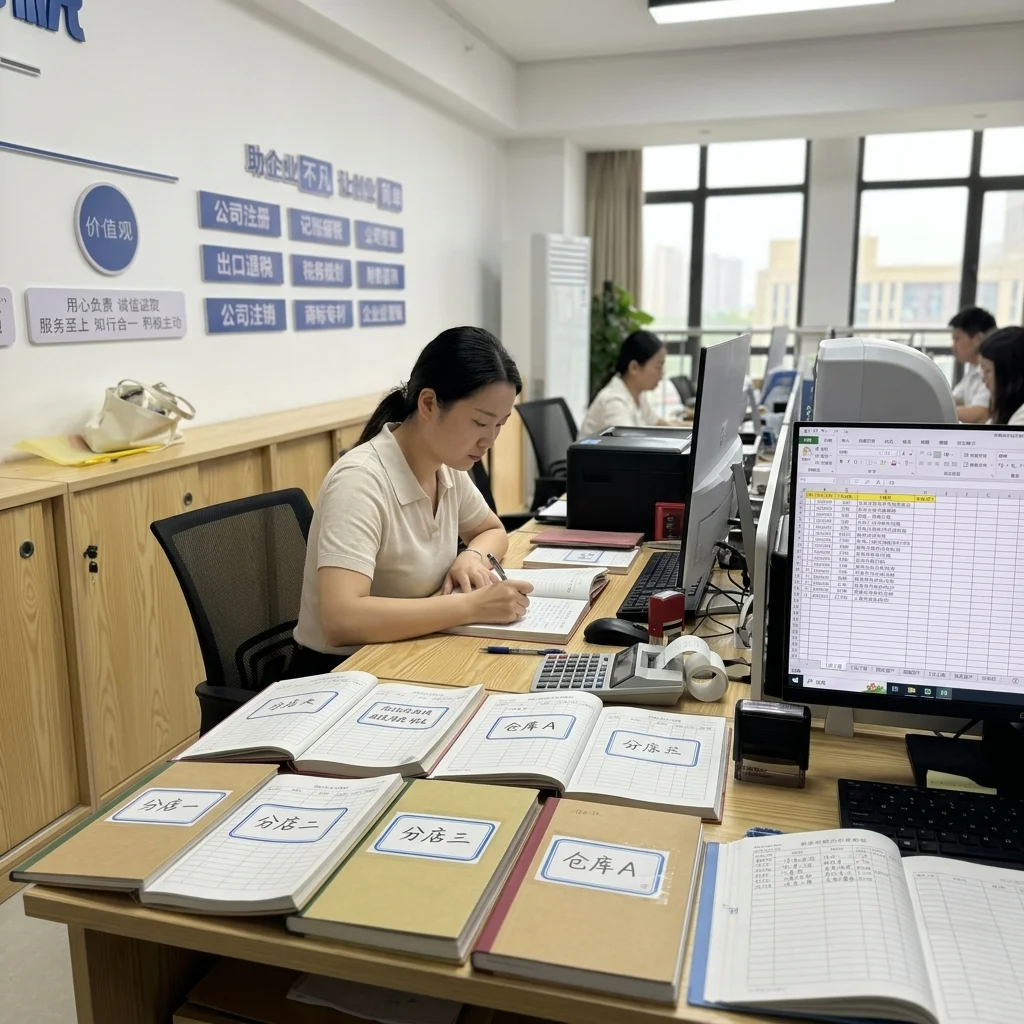 惠州账帮帮财税会计分门店处理多门店经营账务