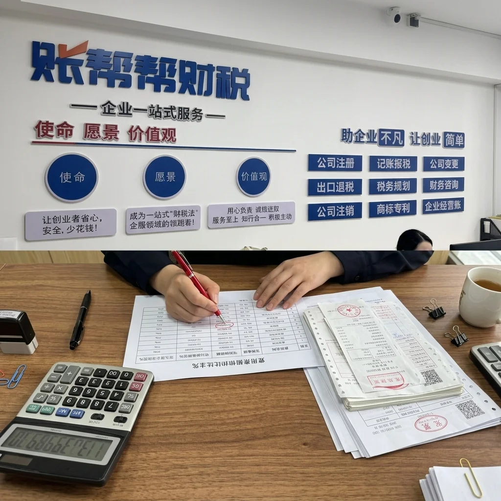 账帮帮财税人员审核企业费用扣除比例对照表和发票资料