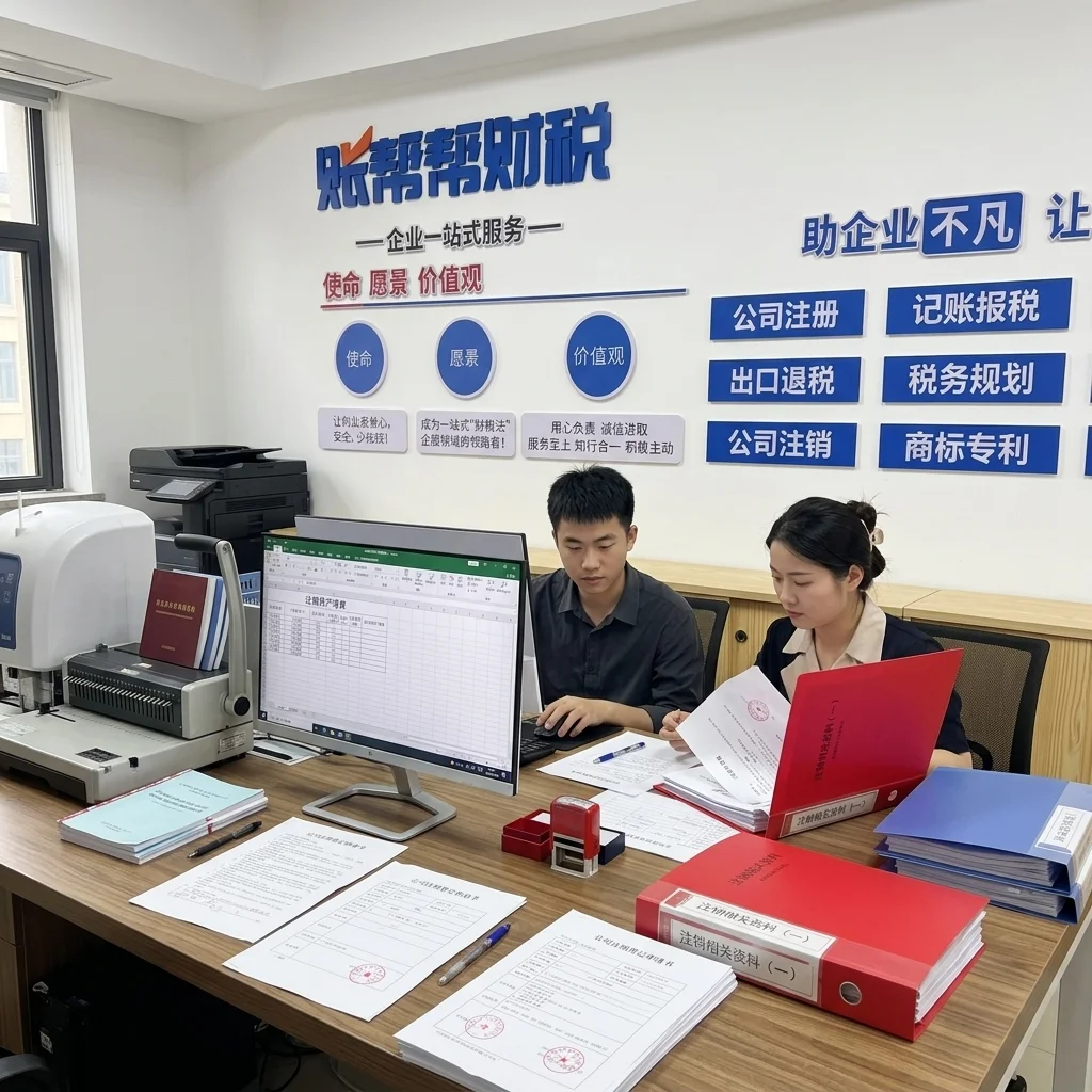 惠州分公司注销文件整理审核工作