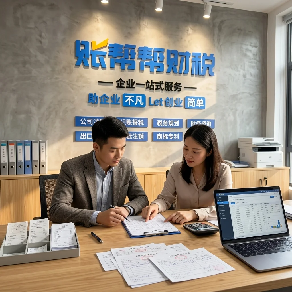 惠州账帮帮财税顾问和客户一起审核财务凭证