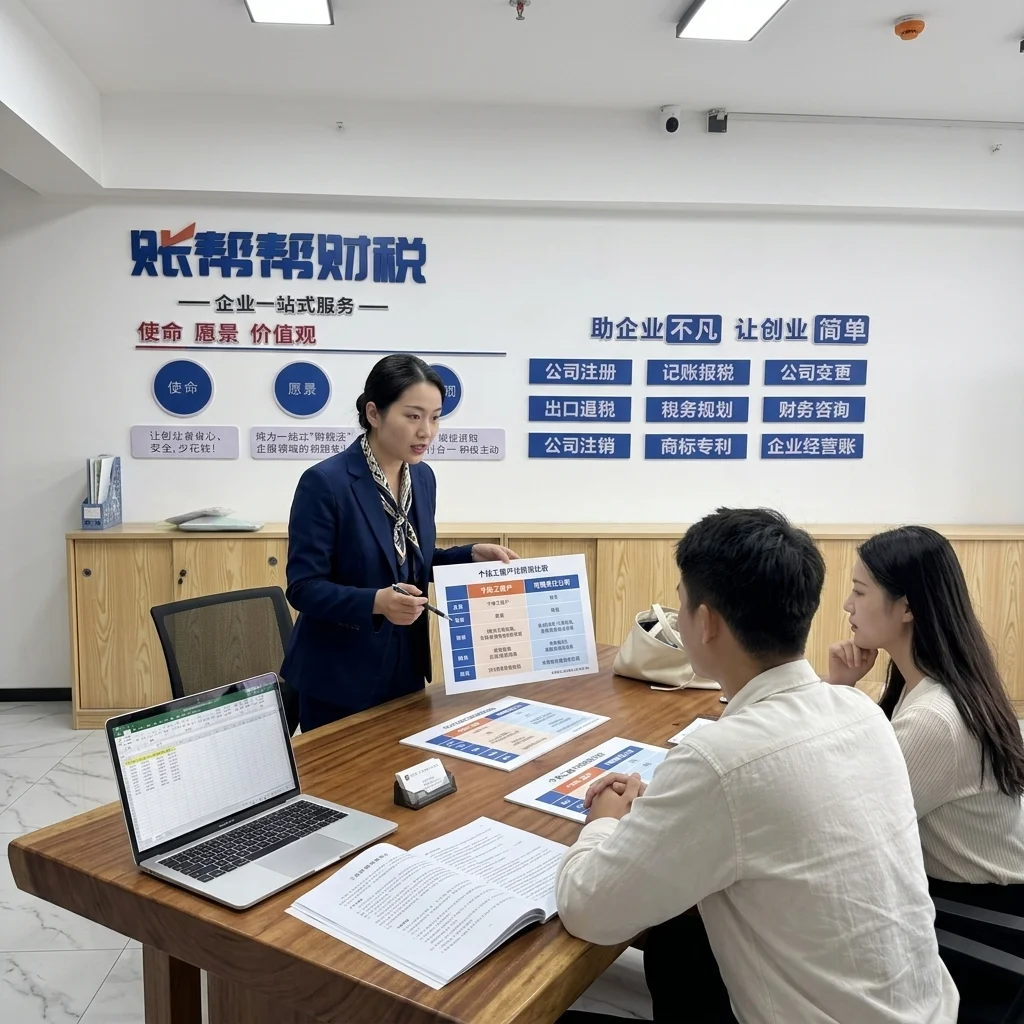 惠州个体户和有限公司选择对比分析