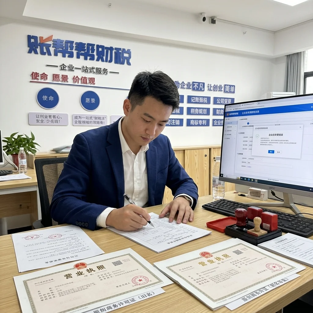 惠州公司名称变更相关文件准备