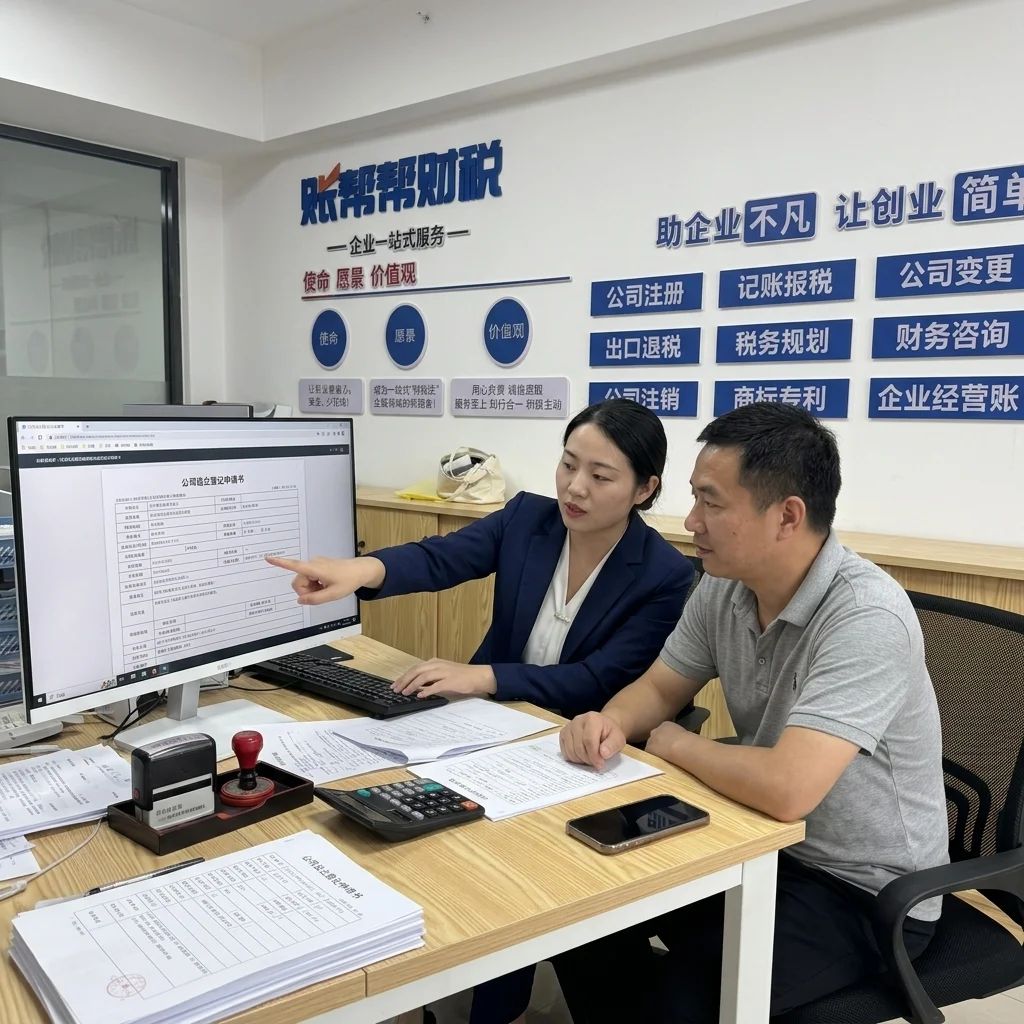 惠州账帮帮财税顾问为客户讲解公司注册人员配置方案