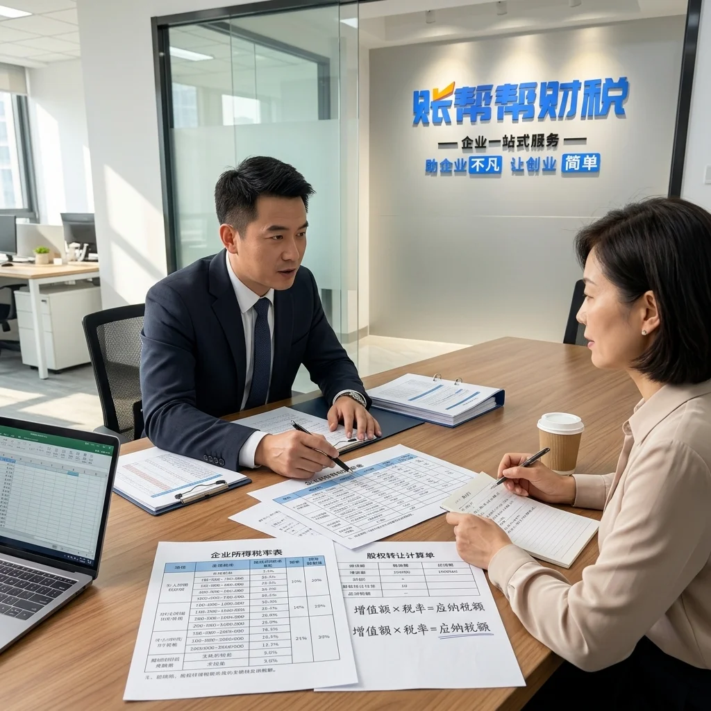 股权转让税务咨询场景