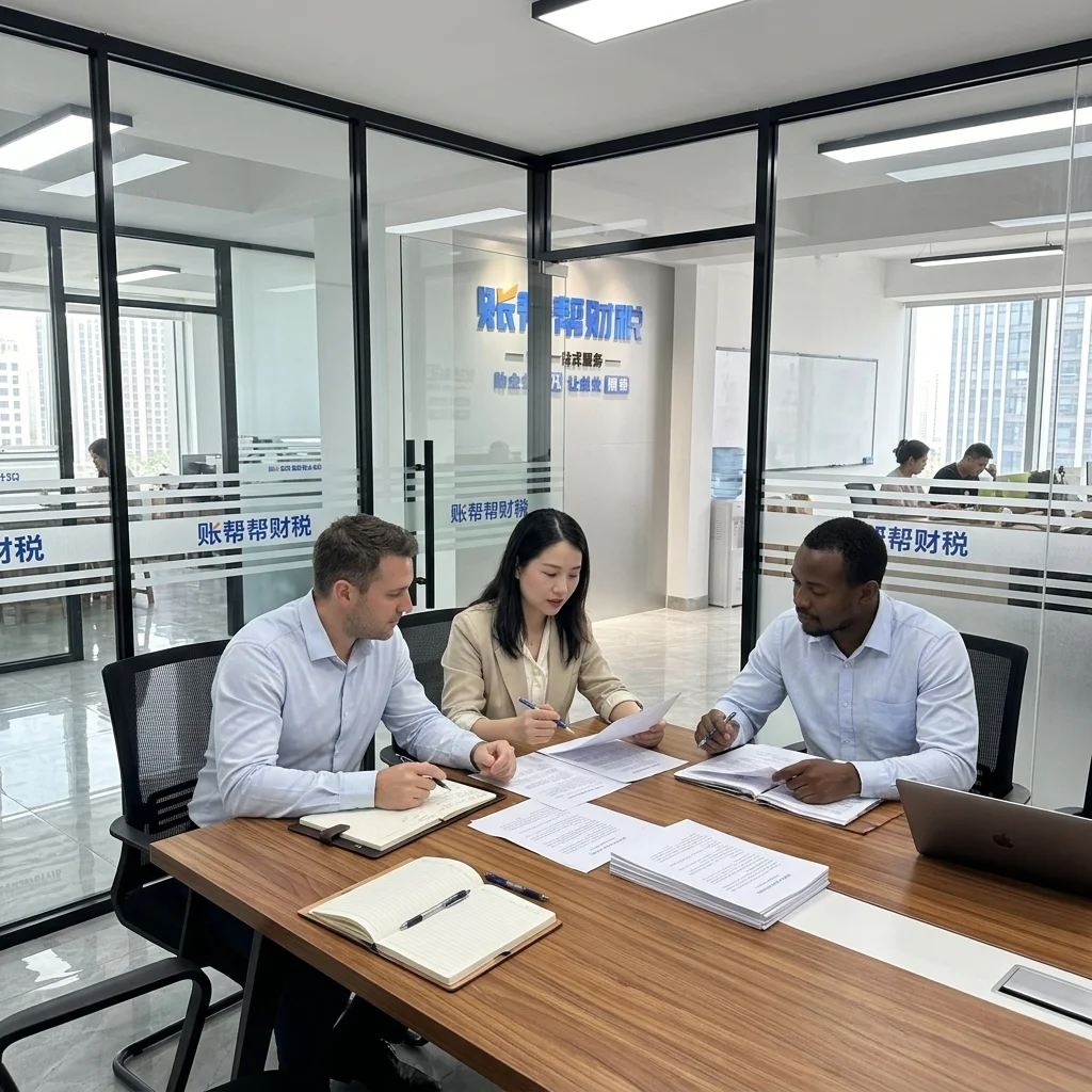 惠州合伙企业团队会议讨论场景