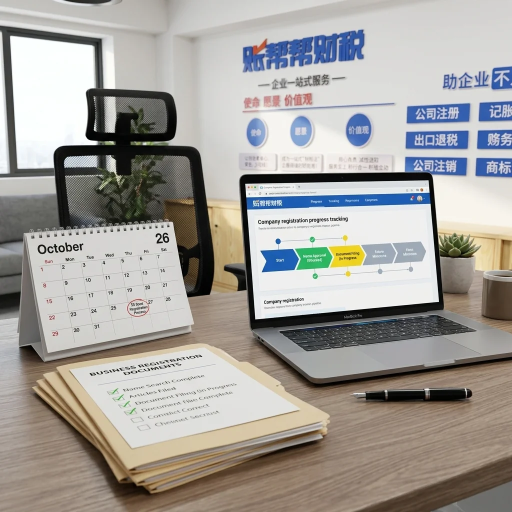 惠东注册公司时间规划日历参考