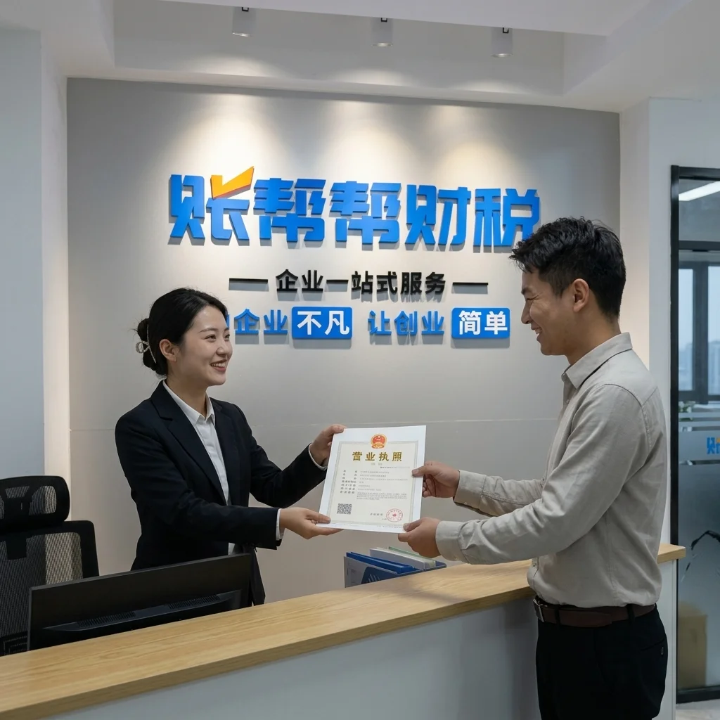 惠州代办营业执照领取交付场景