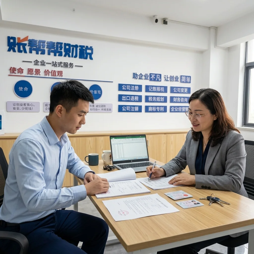 惠州个体户注册咨询服务现场