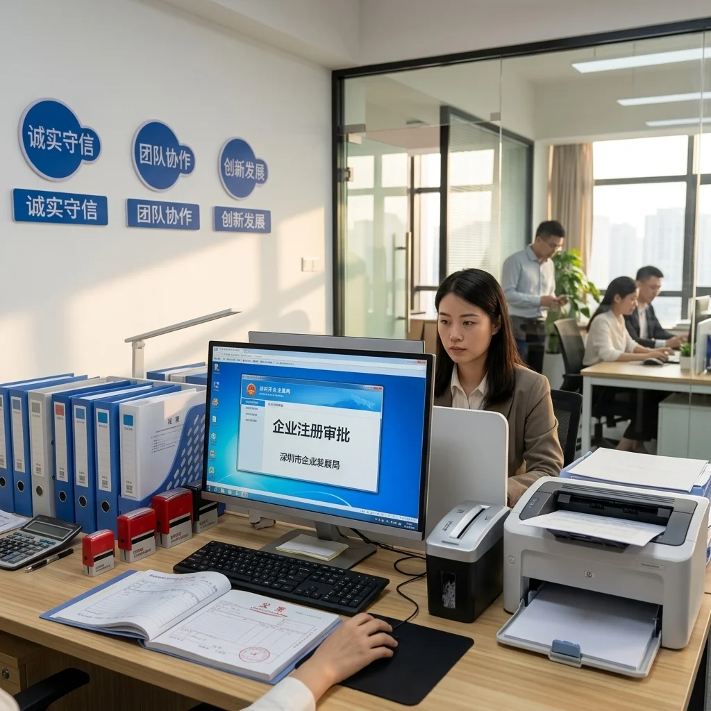 惠州注册公司会计操作场景