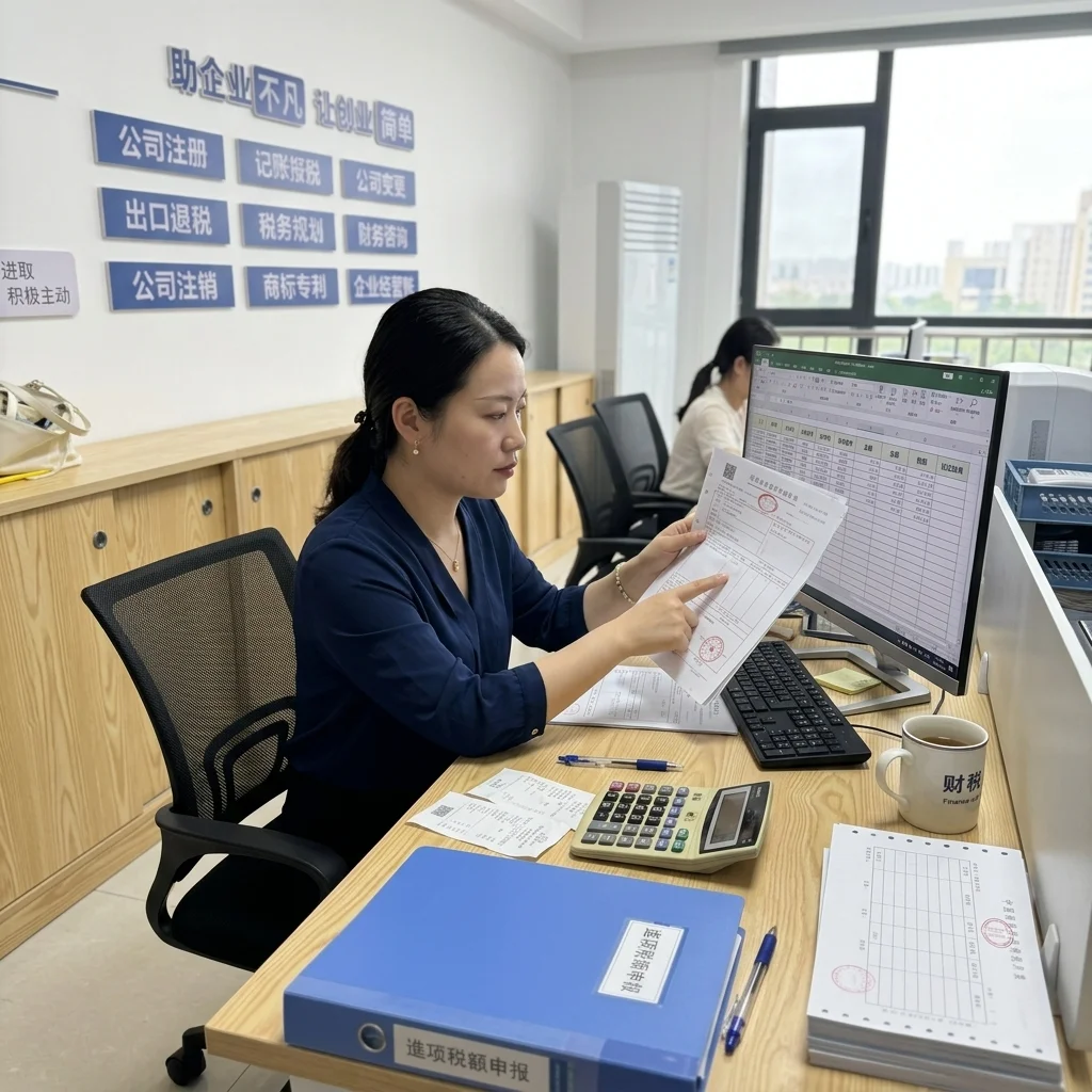 账帮帮财税会计人员审核进项税额抵扣凭证