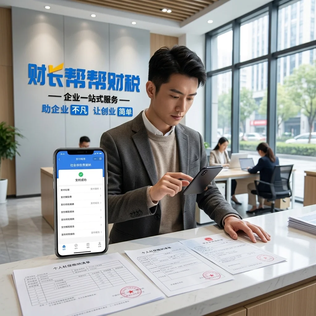 惠州灵活就业人员手机办理社保缴费场景