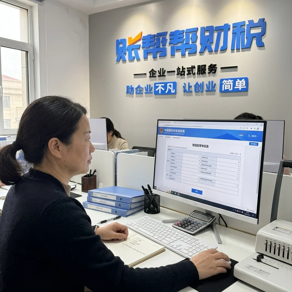 惠州零申报代理记账税务申报操作