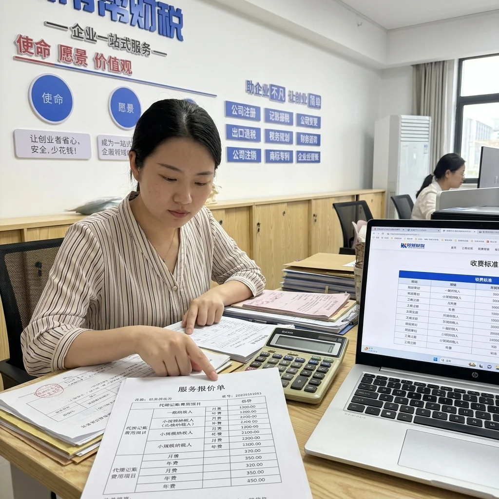 惠州账帮帮财税会计查看服务报价单
