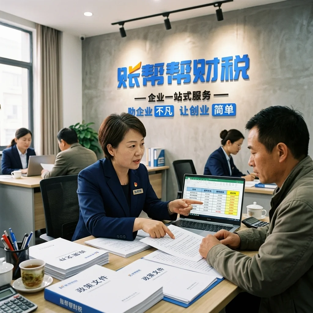 账帮帮财税顾问为企业主讲解六税两费减免政策和计算方法