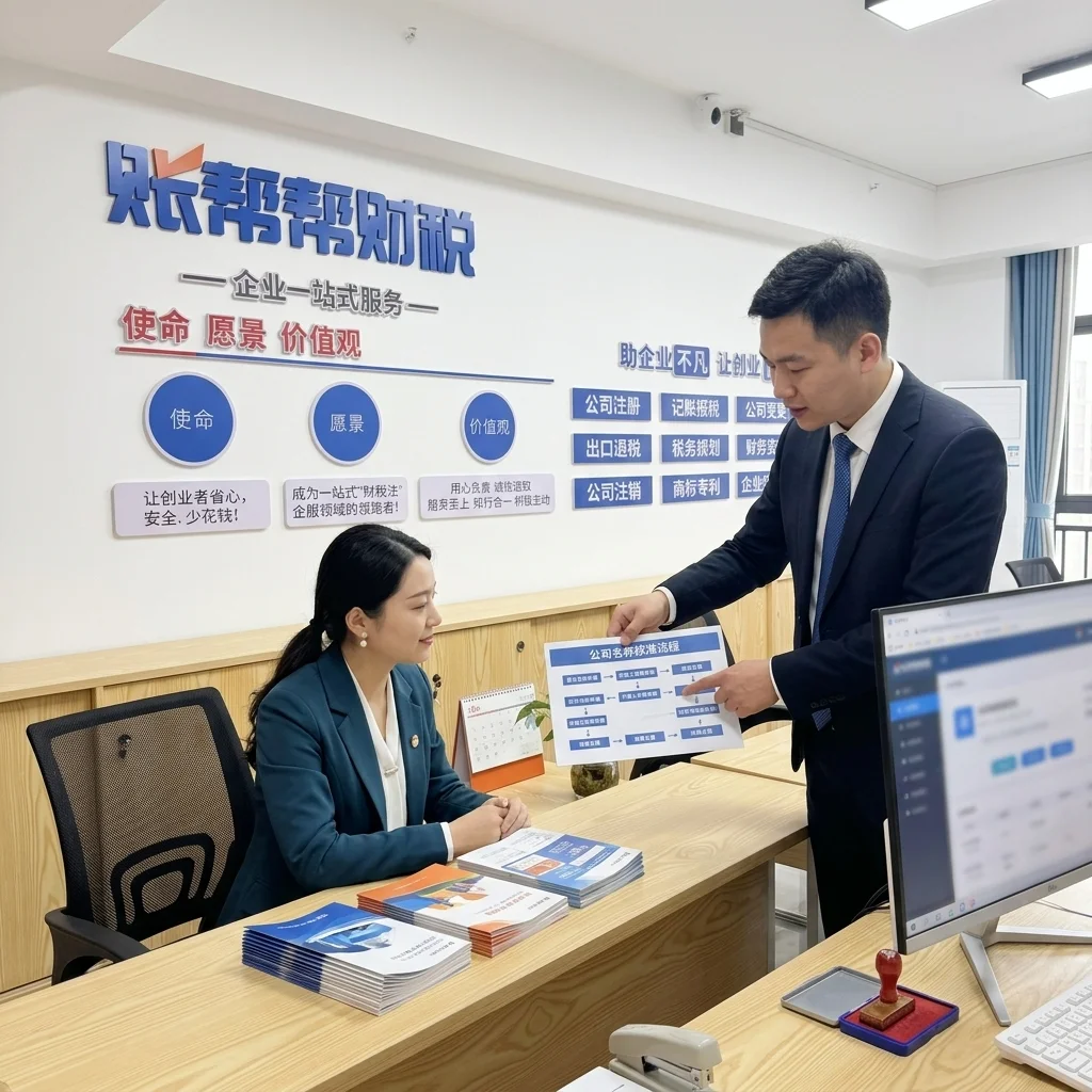 惠州公司名称核准流程讲解场景