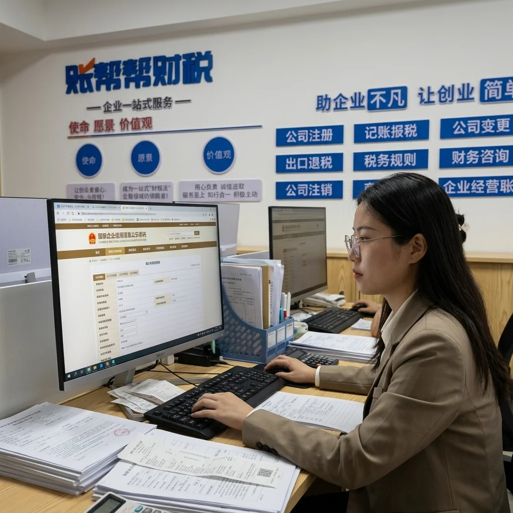 惠州会计为企业补报多年年报操作电脑