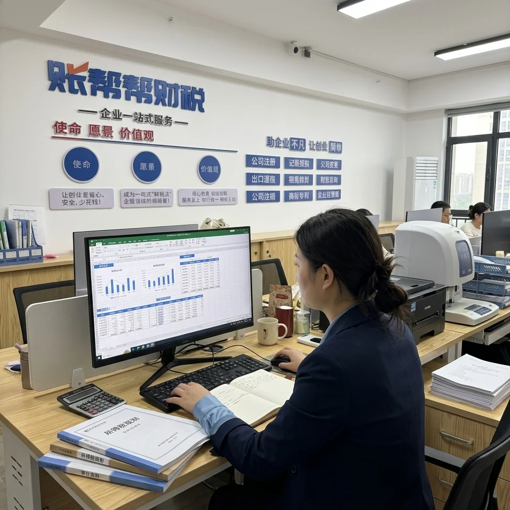 惠州账帮帮财税人员分析企业利润与税负数据