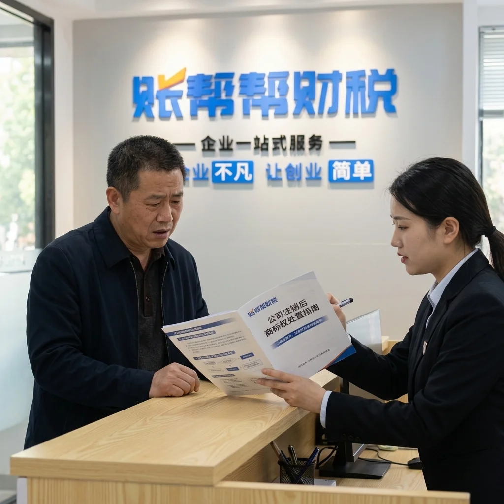 惠州企业主在账帮帮财税前台咨询公司注销后的商标处理方案