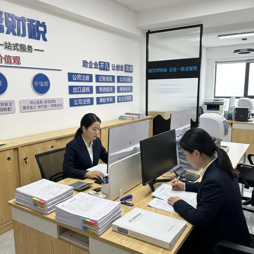 惠州会计整理核对出口退税申报单据