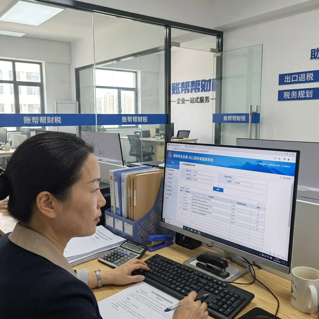 惠州出口退税率在线查询操作场景