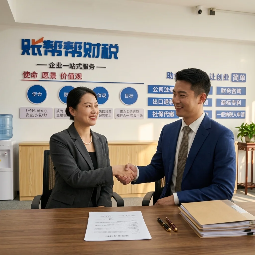 外贸企业与财税机构签订出口退税服务协议