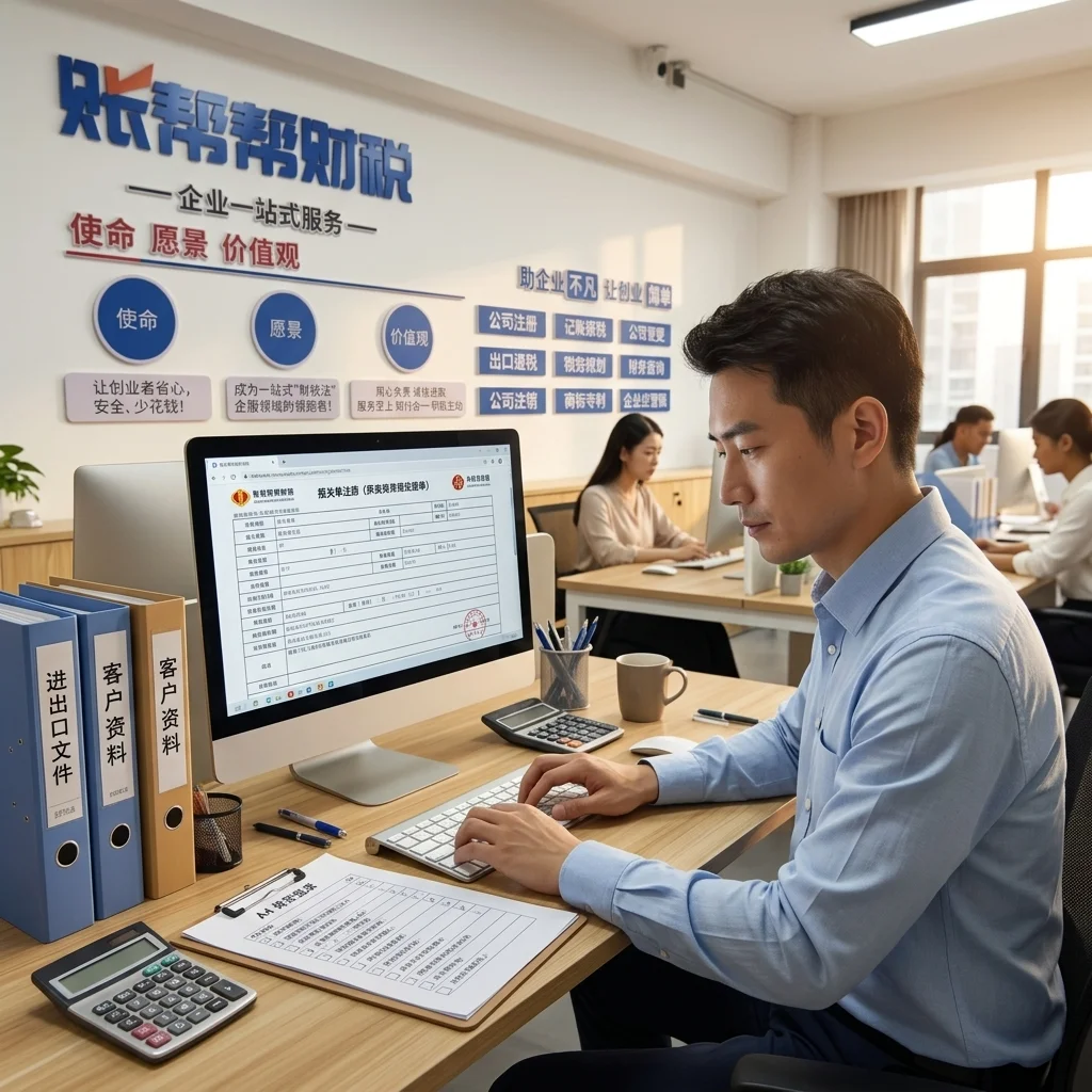 惠州外贸公司进出口备案办理场景