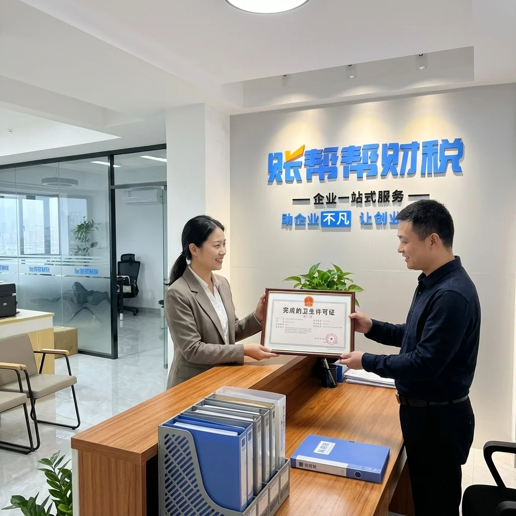 惠州卫生许可证代办服务场景