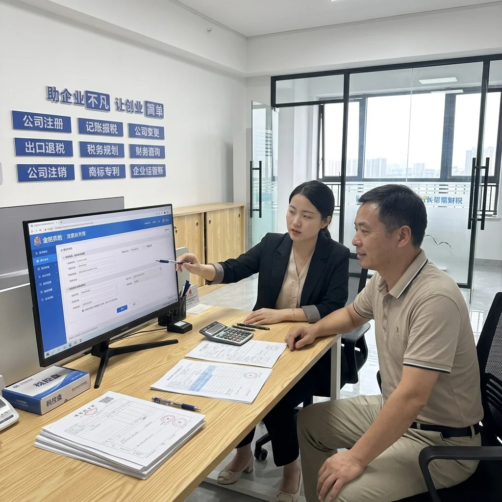 账帮帮财税顾问为小规模纳税人客户讲解专票开具流程