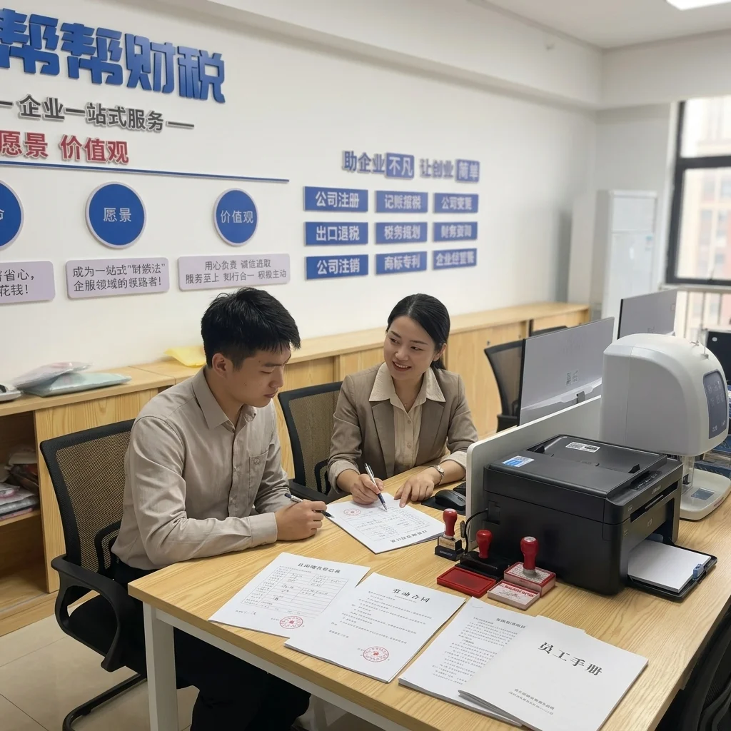 惠州新员工入职办理社保登记场景