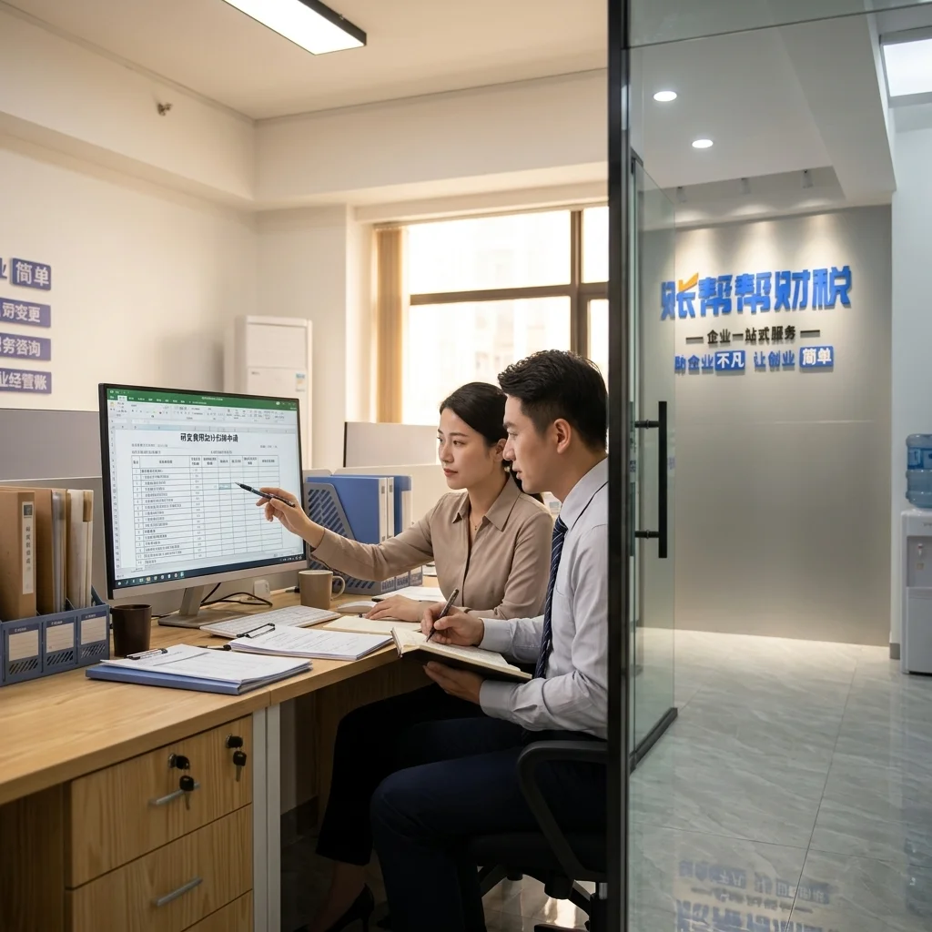 惠州账帮帮财税团队协作审核研发费用加计扣除申请