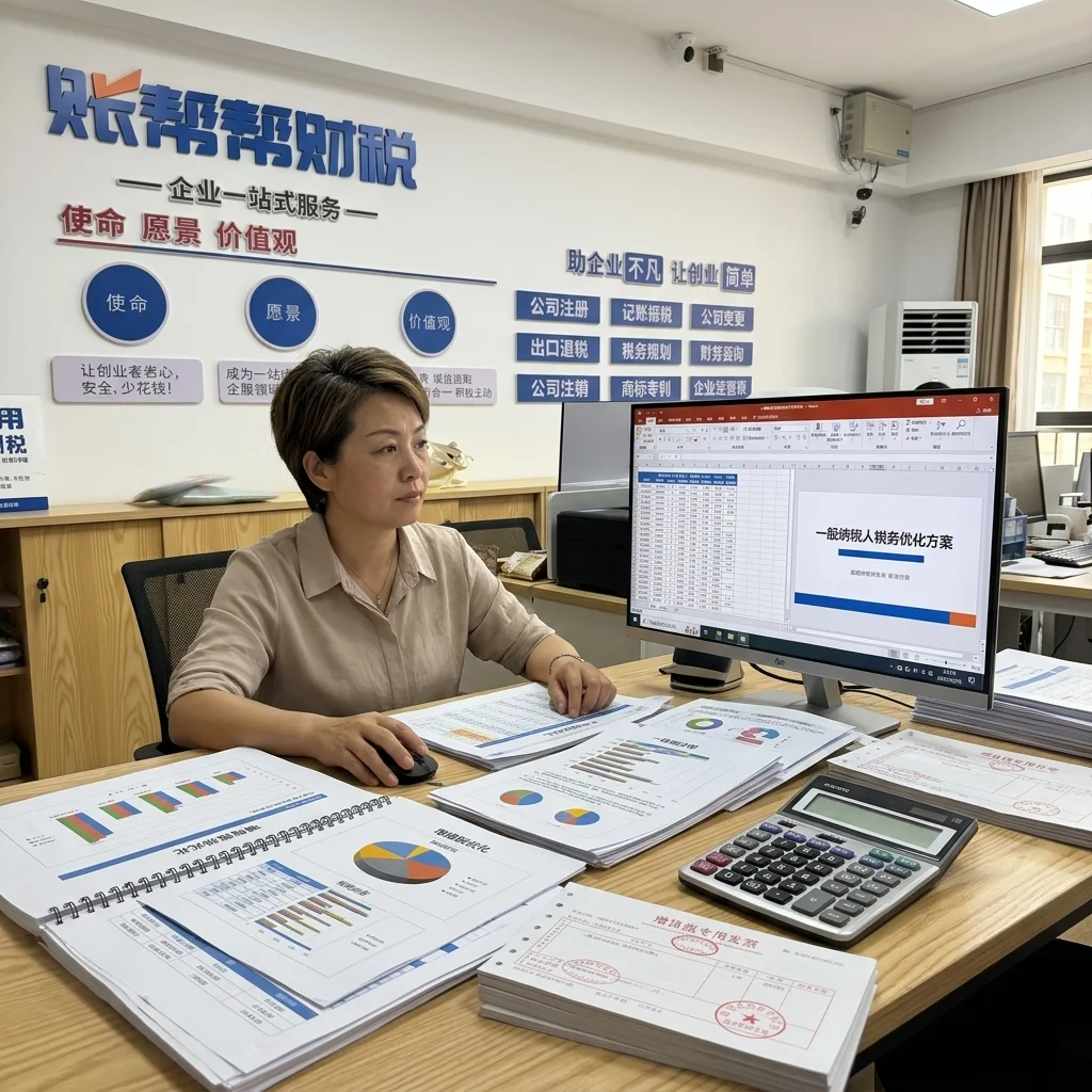 惠州一般纳税人税务优化方案制定场景