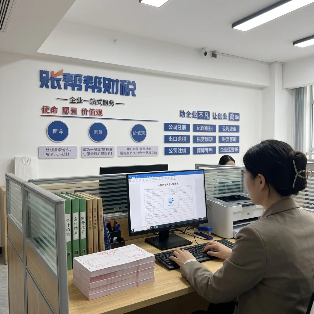惠州账帮帮财税会计处理一般纳税人登记申请