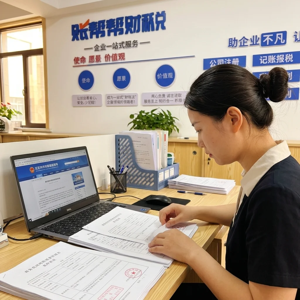 惠州营业执照变更材料准备场景