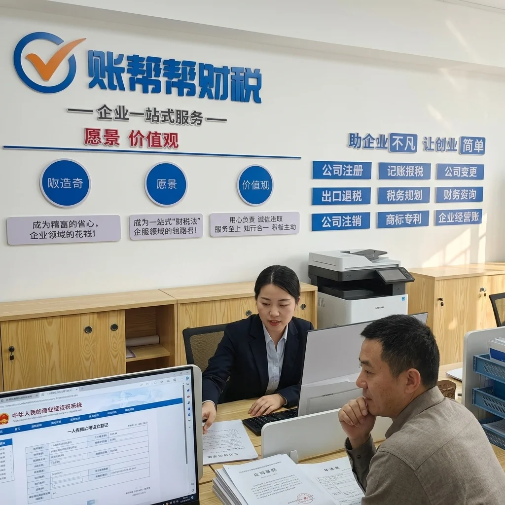 惠州账帮帮财税顾问为客户讲解一人公司注册要求