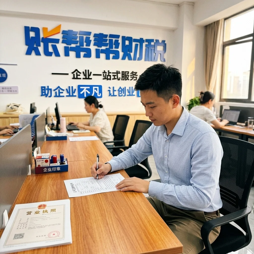 惠州创业者在账帮帮财税办理一人有限公司注册