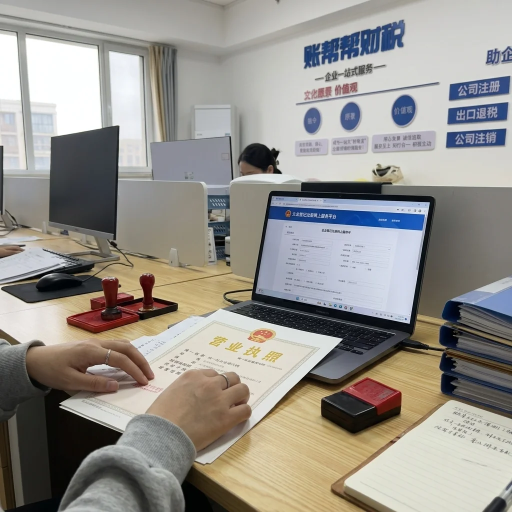 惠州一人有限公司注册所需营业执照和印章材料