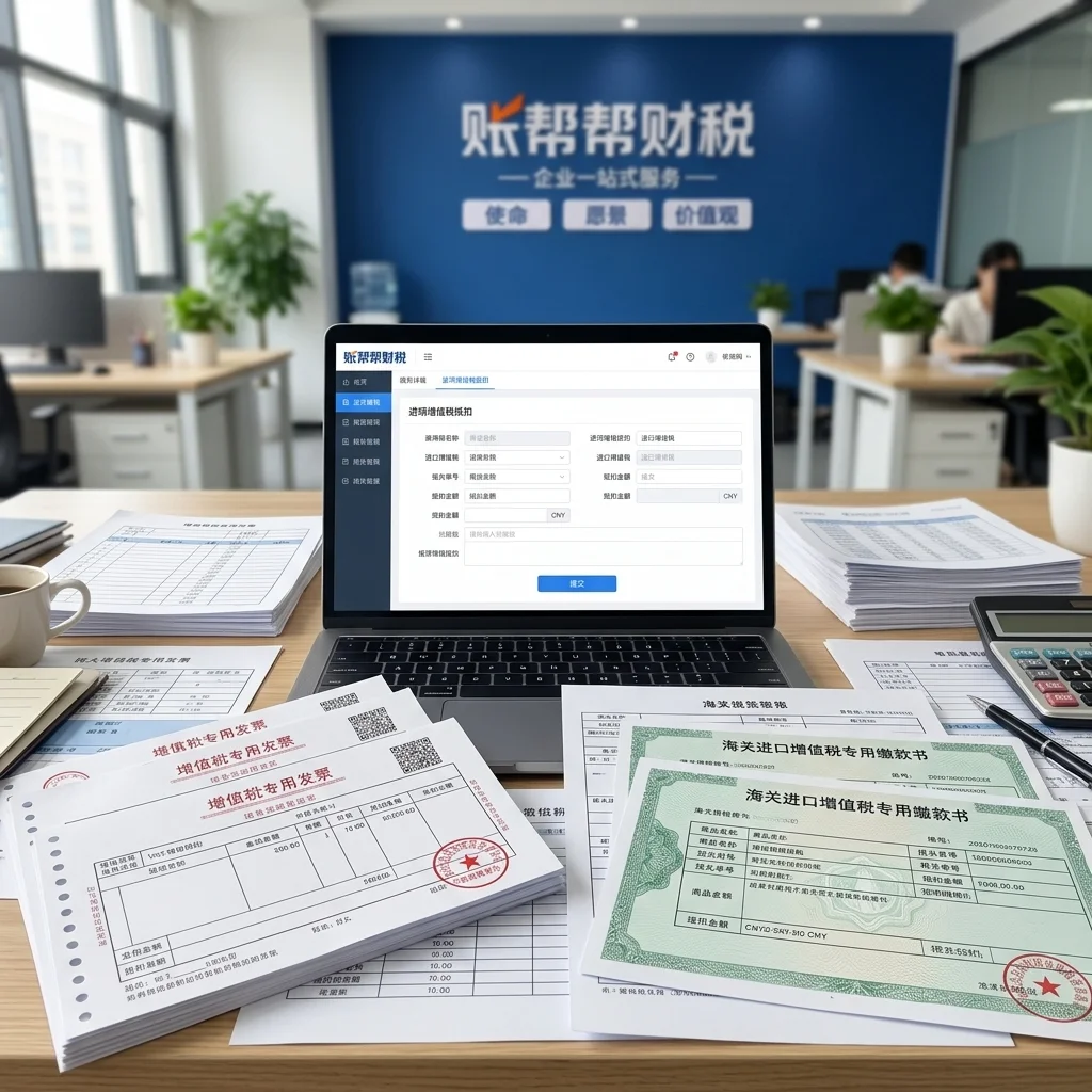 增值税专用发票与海关进口增值税缴款书等抵扣凭证资料