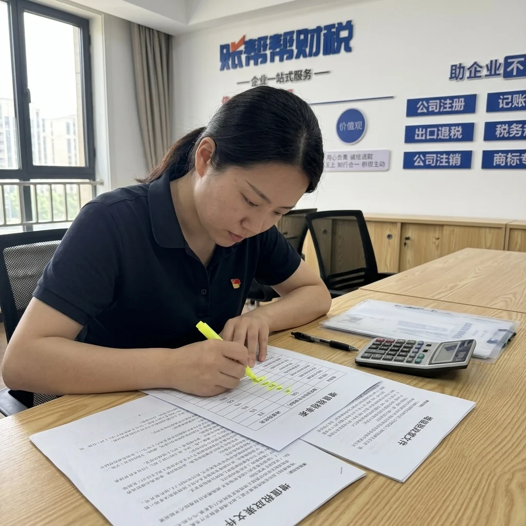 账帮帮财税工作人员查阅增值税税率政策文件