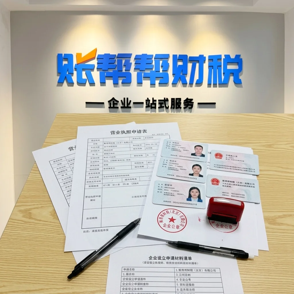 惠州注册公司材料审核——营业执照申请表与证件