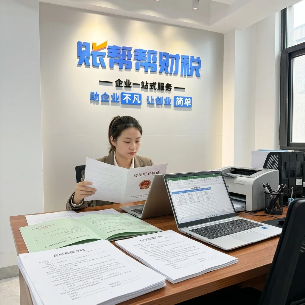 惠州账帮帮财税员工审核公司注册地址材料