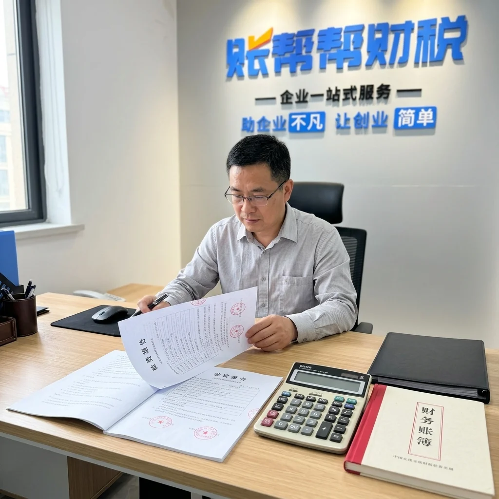 账帮帮财税顾问审核注册资本变更的验资材料